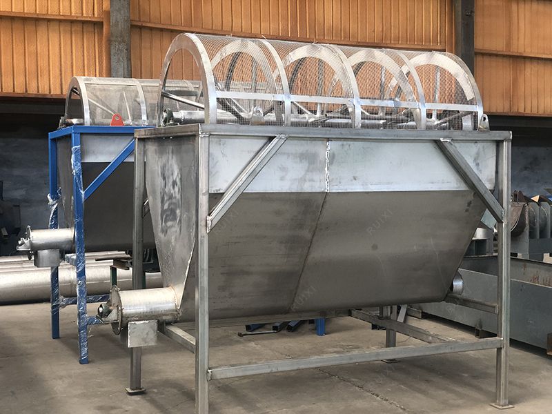 3t/h Fish meal cooling and screening machine 500kg/h shrimp powder cooler screener