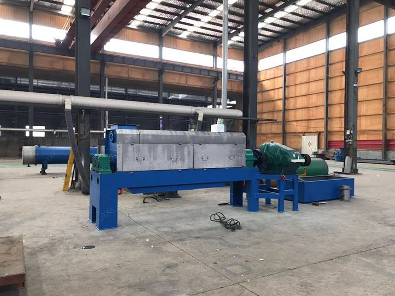 Double shaft fish meal press machine shrimp powder pressing machine