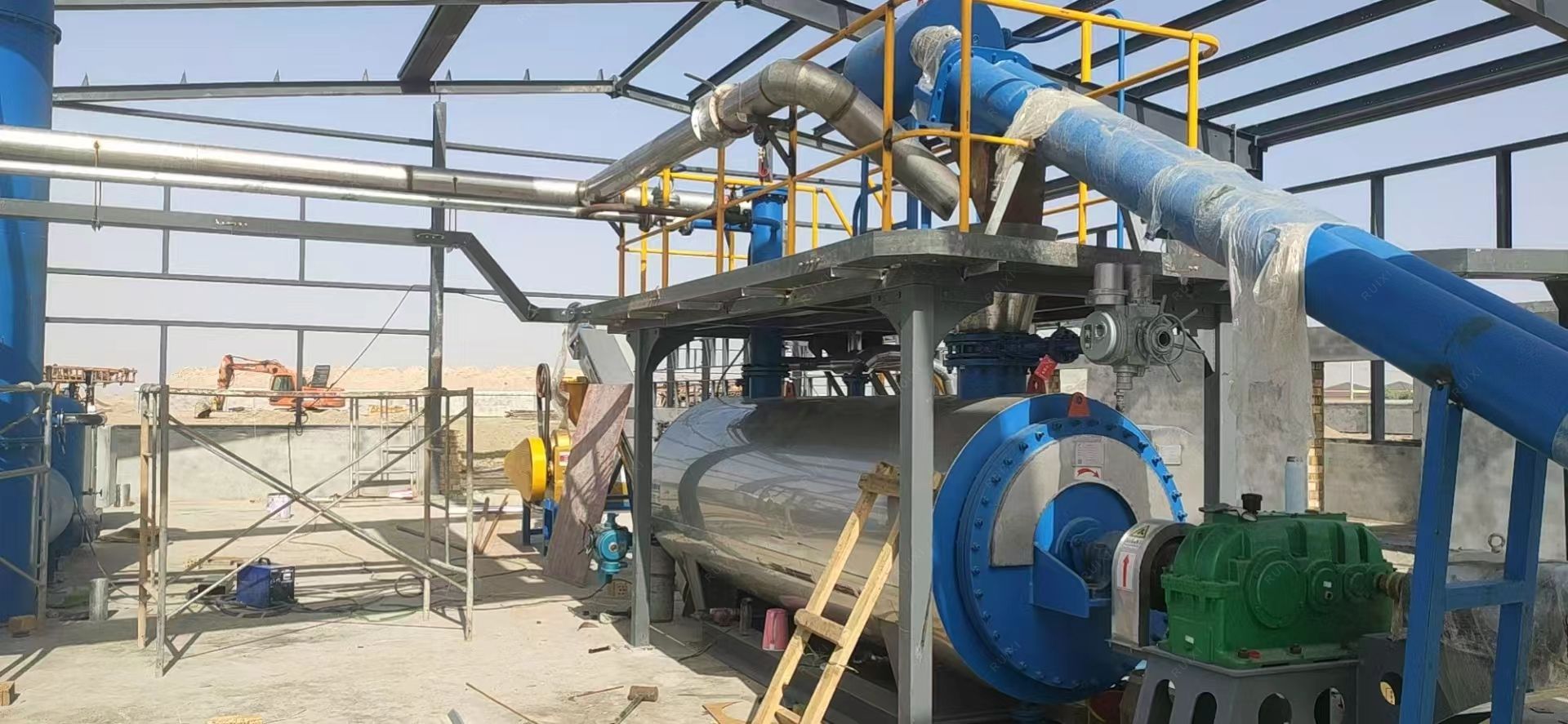 2 tons per batch carcass harmless treatment equipment in Pakistan
