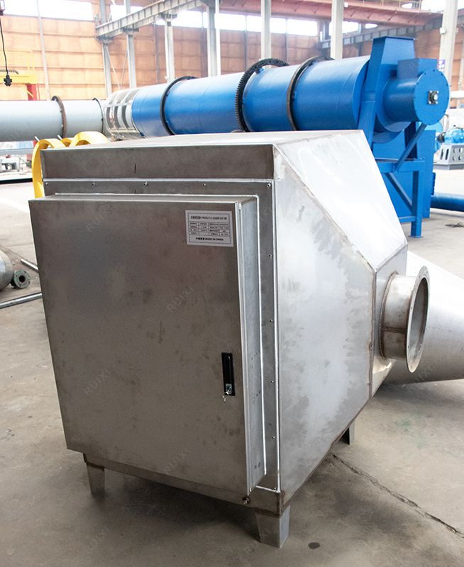 waste gas odor treatment equipment waste gas condenser spraying tower