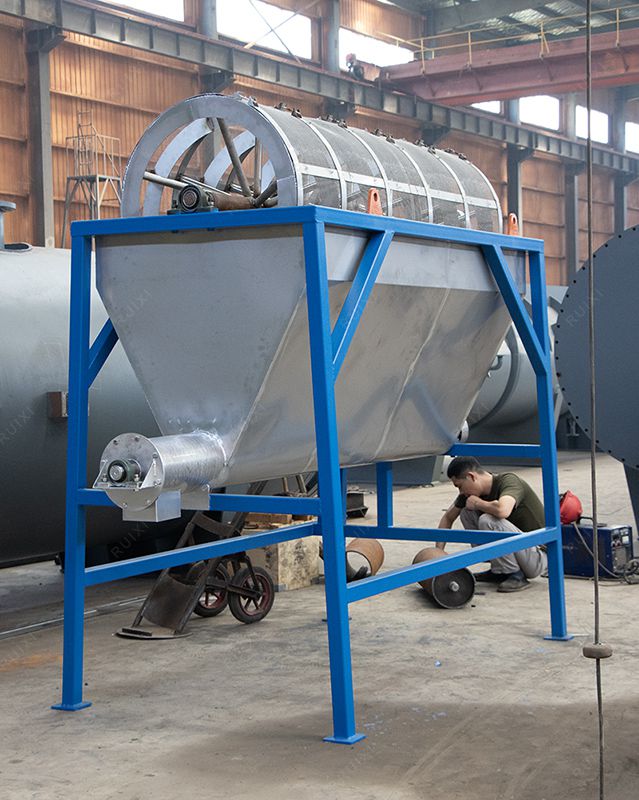 Fish meal cooling and screening machine shrimp powder cooler screener