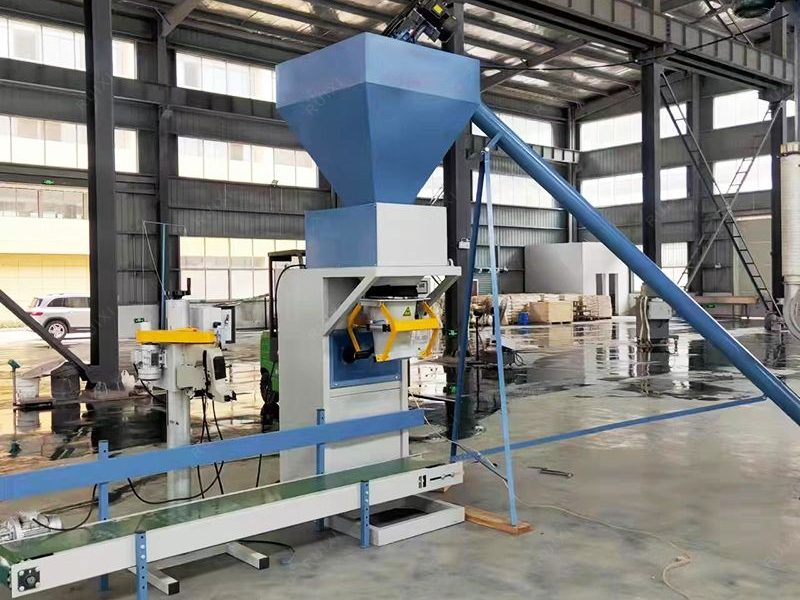Máquina Automática de Pesaje y Envasado de Harina de Pescado