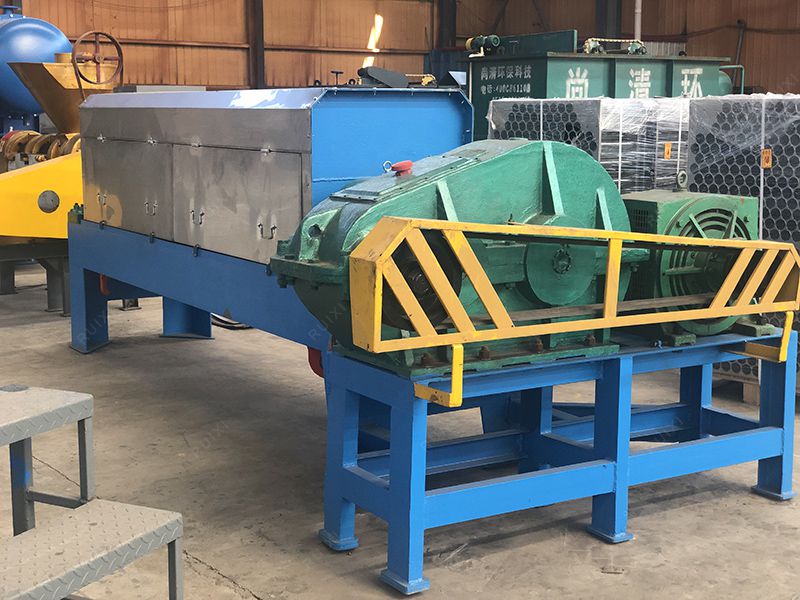 Double shaft fish meal press machine shrimp powder pressing machine