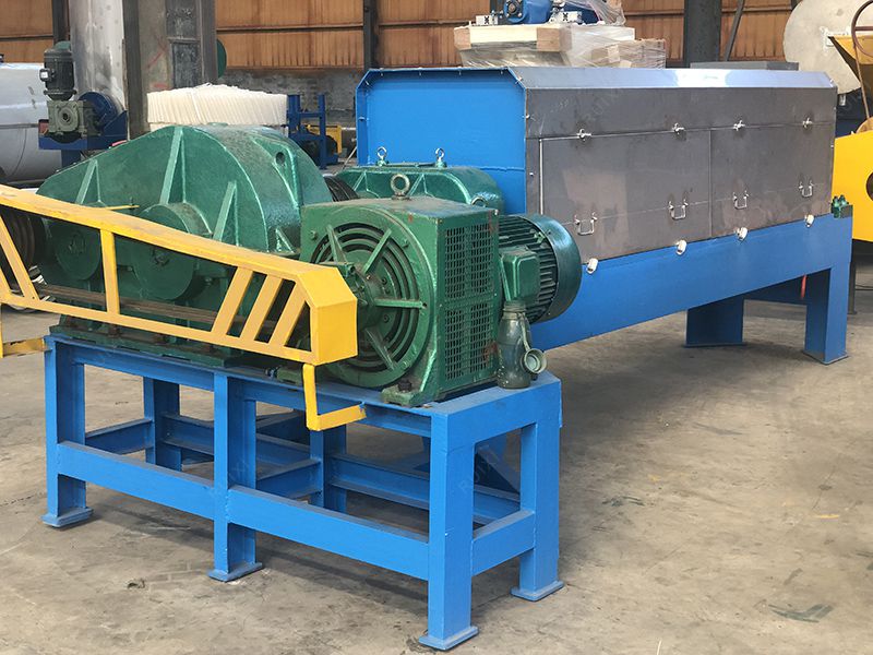 Double shaft fish meal press machine shrimp powder pressing machine
