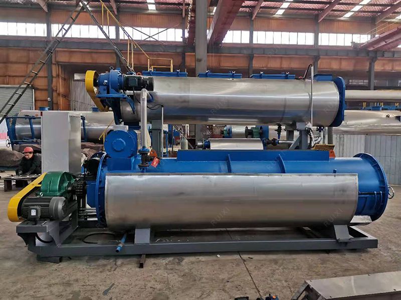 Small Scale 500-600kg/h Fish Meal Machine Set