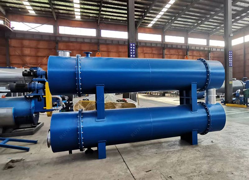 waste gas odor treatment equipment waste gas condenser spraying tower